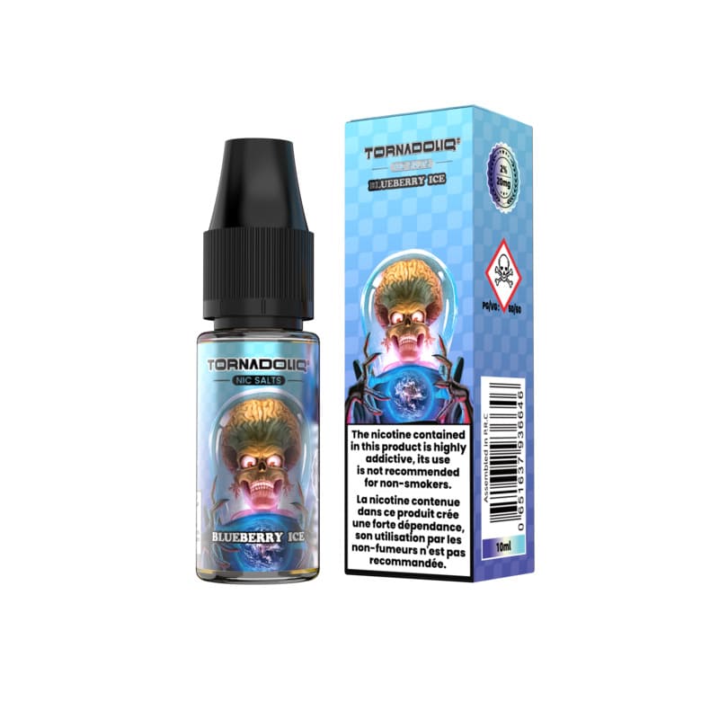 TORNADOLIQ Blueberry Ice - Nikotinsalz 10 ml