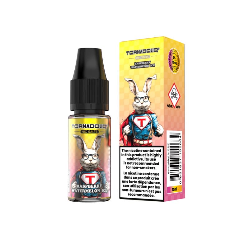 TORNADOLIQ Raspberry Watermelon Ice - Sali di nicotina 10ml