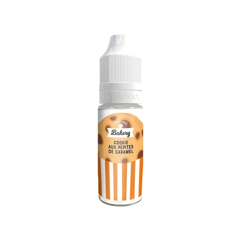 LIQUIDEO E-liquido Cookie aux Pépites de Caramel 10ml