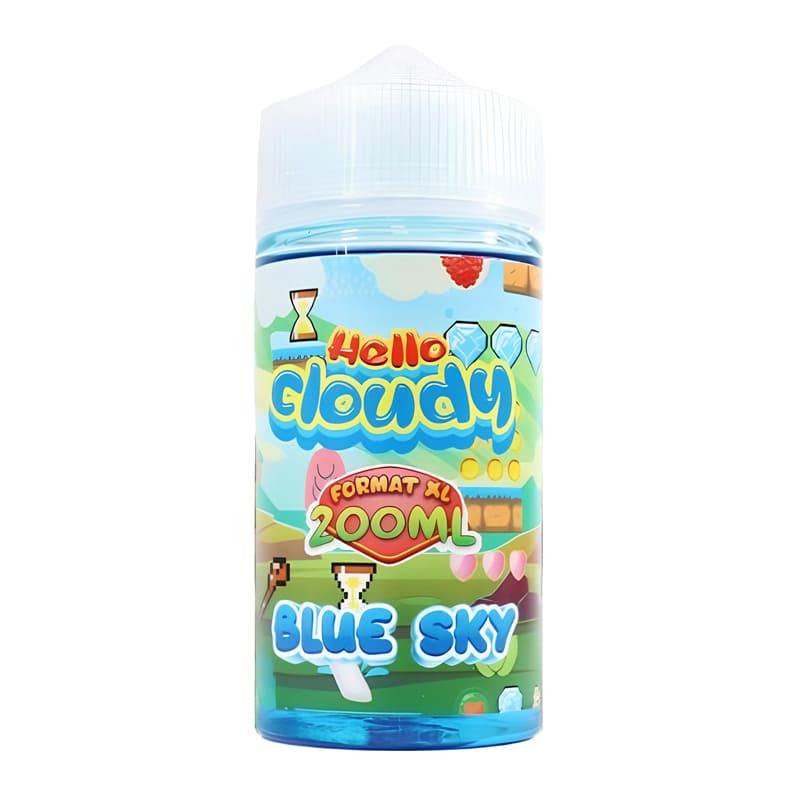 HELLO CLOUDY Blue Sky - E-liquid 200ml