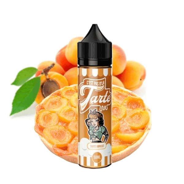 AIRMUST C'est Pas D'la Tarte - Tarte Abricot V2 E-liquide 50ml-0 mg-VAPEVO