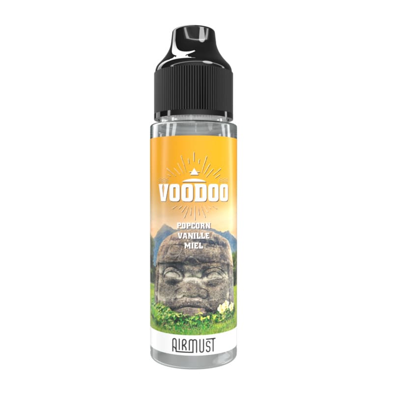 AIRMUST Voodoo Popcorn Vanille Miel - E-liquide 60ml-0 mg-VAPEVO