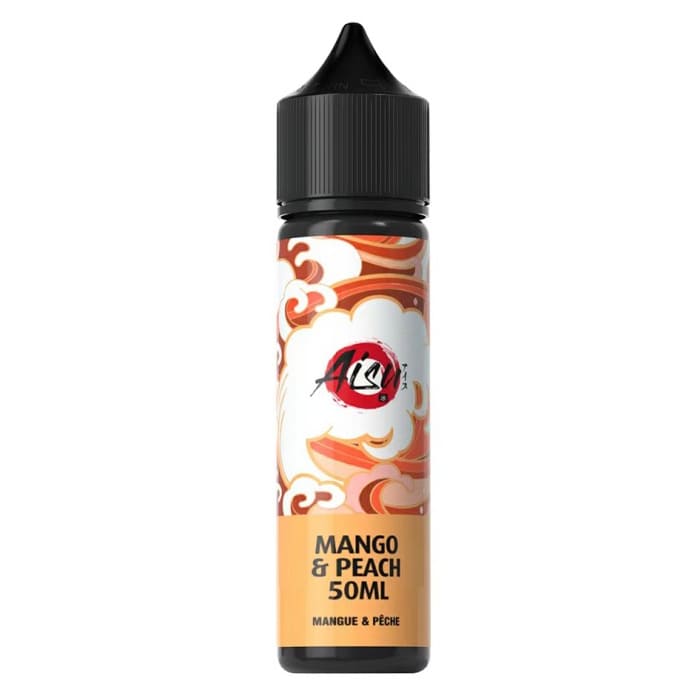 AISU Mango Peach - E-liquide 50ml-0 mg-VAPEVO