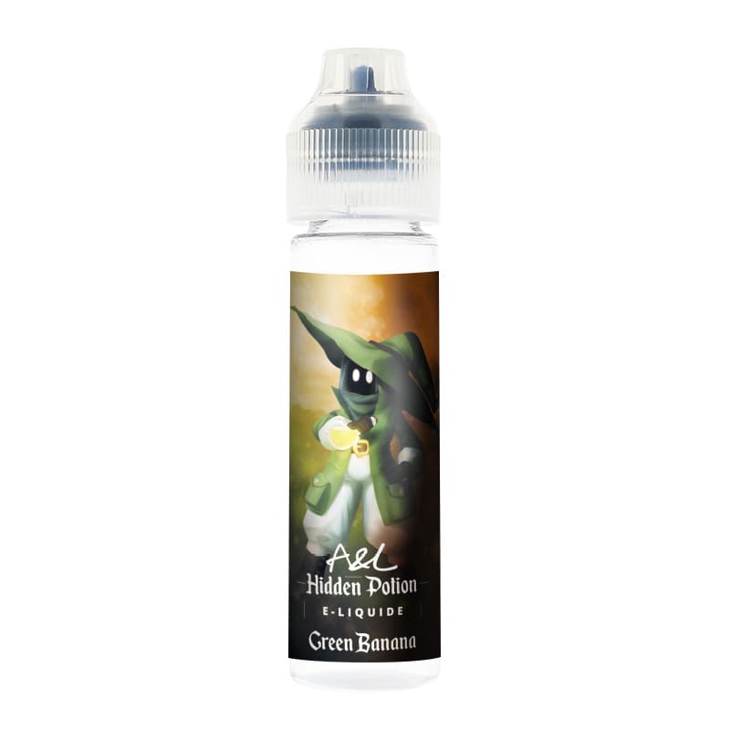 A&L HIDDEN POTION Green Banana - E-liquide 50ml-0 mg-VAPEVO