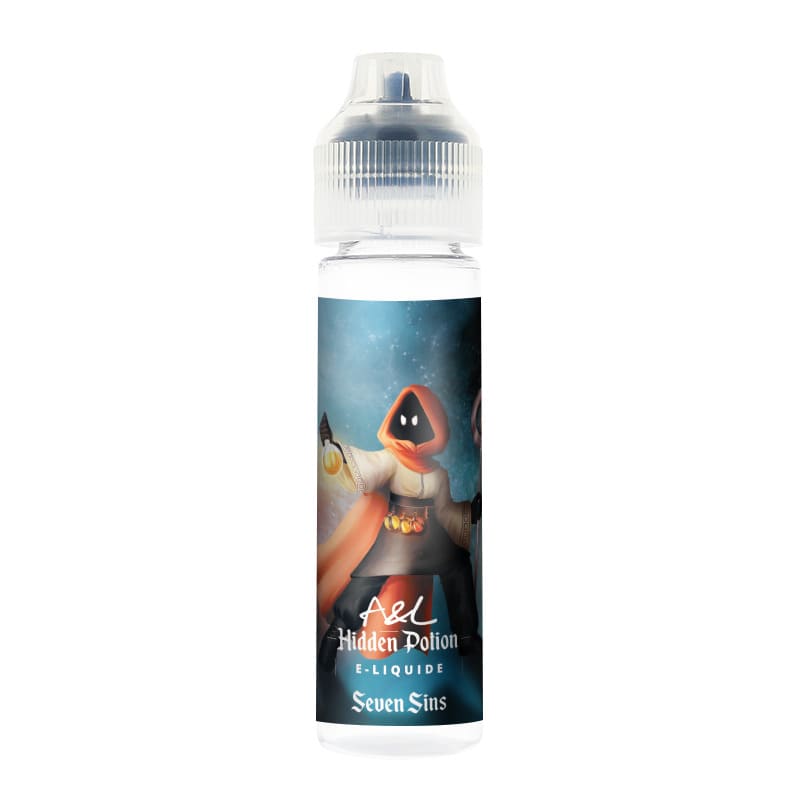 A&L HIDDEN POTION Seven Sins - E-liquide 50ml-0 mg-VAPEVO