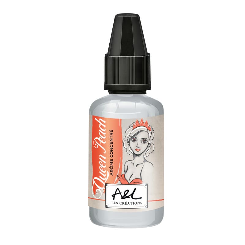 A&L Les Créations Queen Peach - Arôme Concentré 30ml-VAPEVO