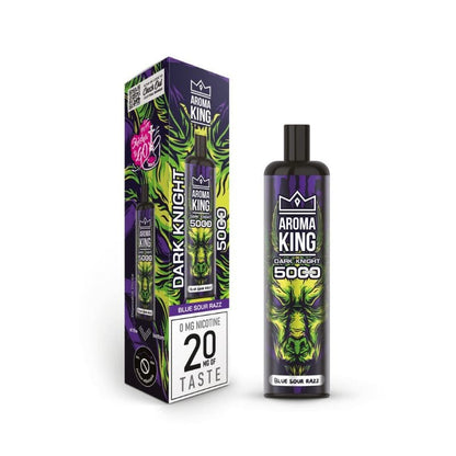 AROMA KING Dark Knight - Pod Jetable 5000 Puffs-0 mg-Blue Sour Razz-VAPEVO