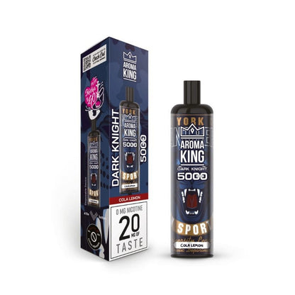 AROMA KING Dark Knight - Pod Jetable 5000 Puffs-0 mg-Cola Lemon-VAPEVO