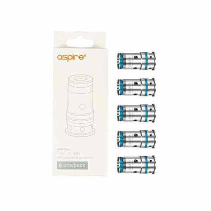 ASPIRE AVP Pro - Pack de 5 Résistances-VAPEVO