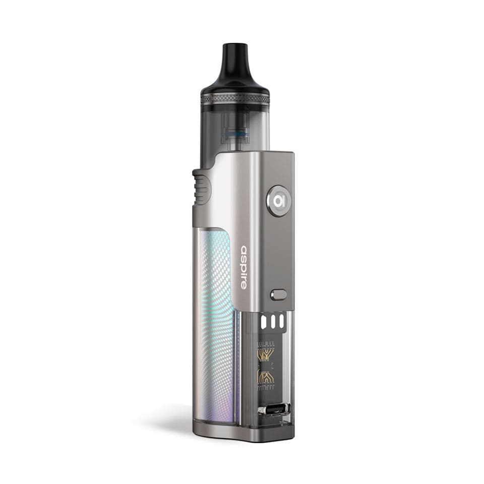 ASPIRE Flexus AIO - Kit E-Cigarette 2000mAh 4ml-Silver-VAPEVO