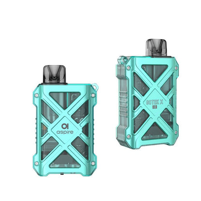 ASPIRE Gotek X II - Kit E-Cigarette 800mah 4.5ml-Cyan-VAPEVO