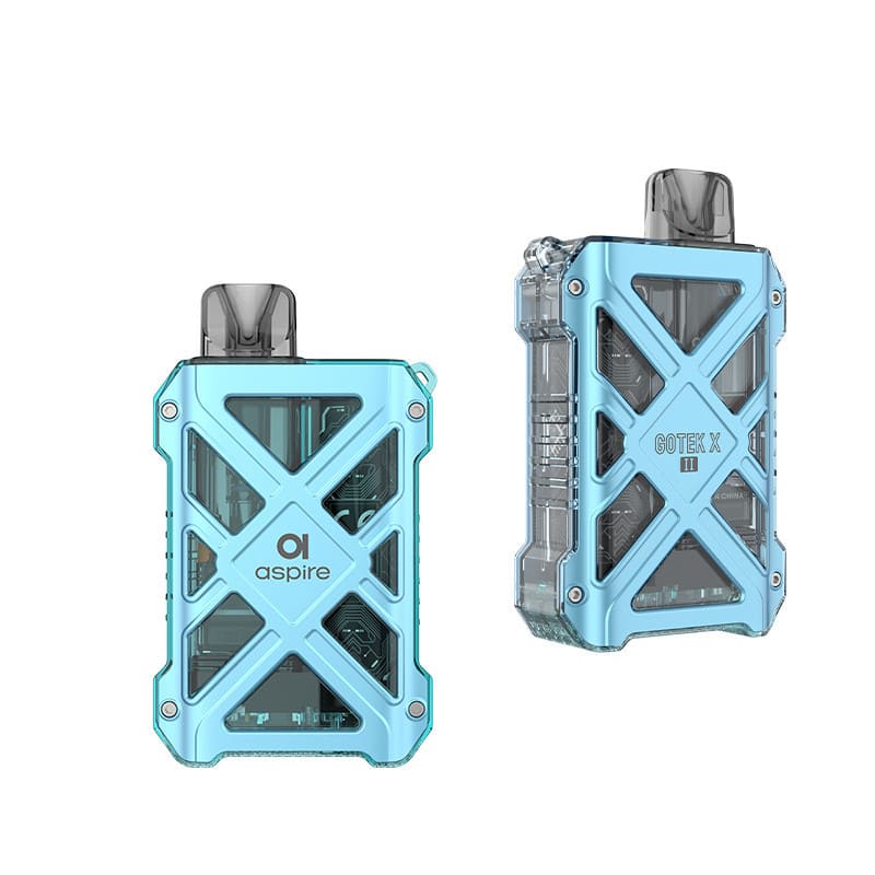 ASPIRE Gotek X II - Kit E-Cigarette 800mah 4.5ml-Pastel Blue-VAPEVO