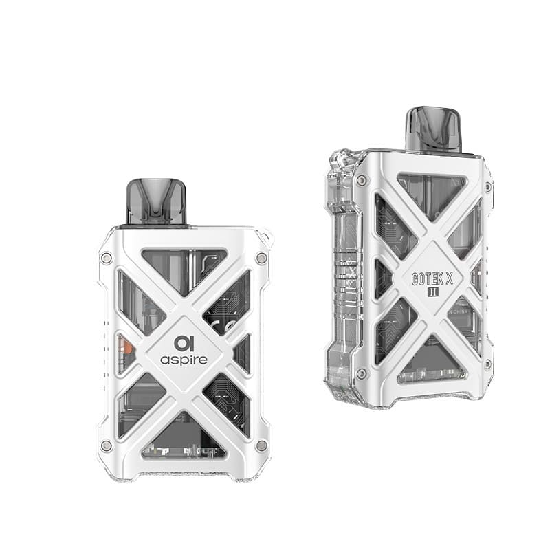 ASPIRE Gotek X II - Kit E-Cigarette 800mah 4.5ml-Silver-VAPEVO
