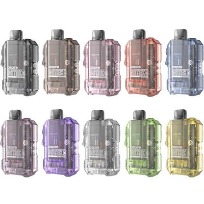 ASPIRE Gotek X - Kit E-Cigarette 20W 650mah-Transparent-VAPEVO