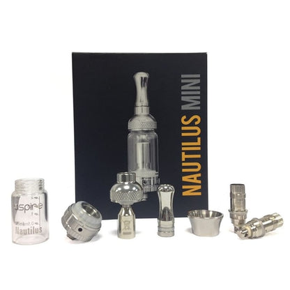 ASPIRE Nautilus Mini - Clearomiseur 2ml 19mm-Stainless Steel-VAPEVO