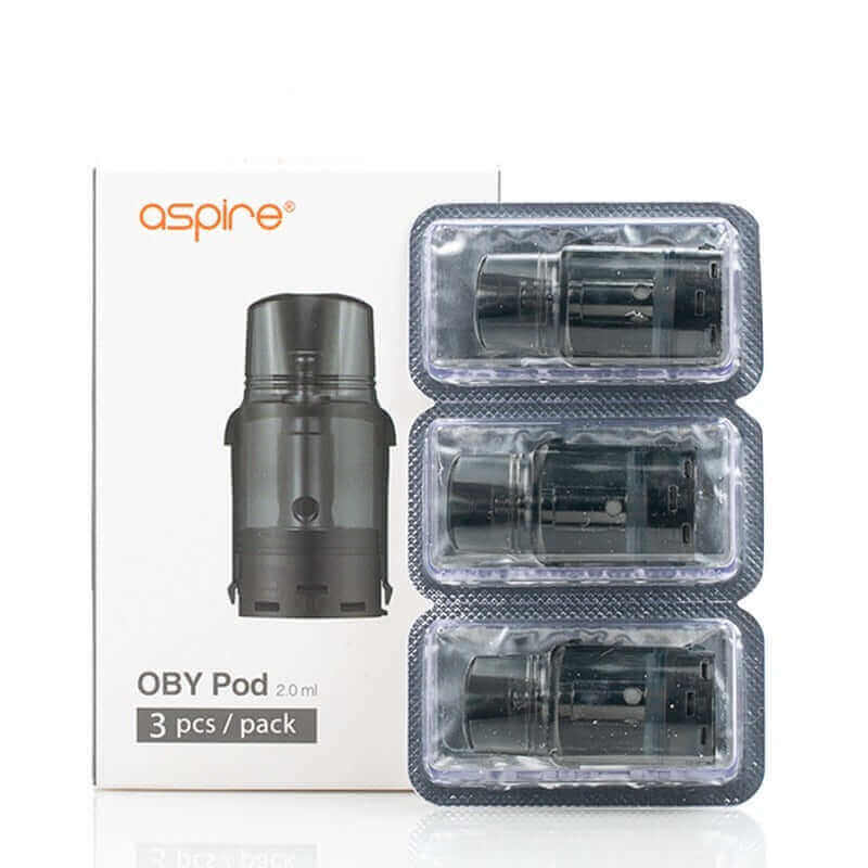 ASPIRE Oby - Pack de 3 Cartouches Pod 2ml-1.2 ohm-VAPEVO