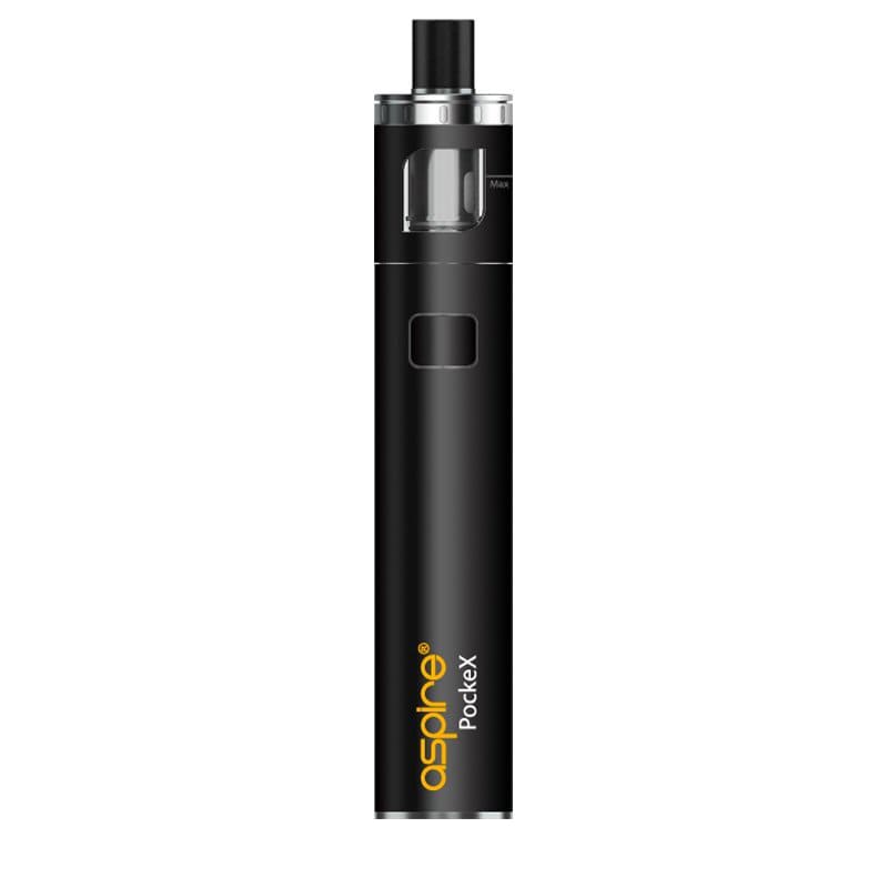 ASPIRE PockeX AIO - E-Cigarette 23W 1600mAh-Black-VAPEVO