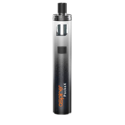 ASPIRE PockeX AIO - E-Cigarette 23W 1600mAh-Black White Gradient-VAPEVO