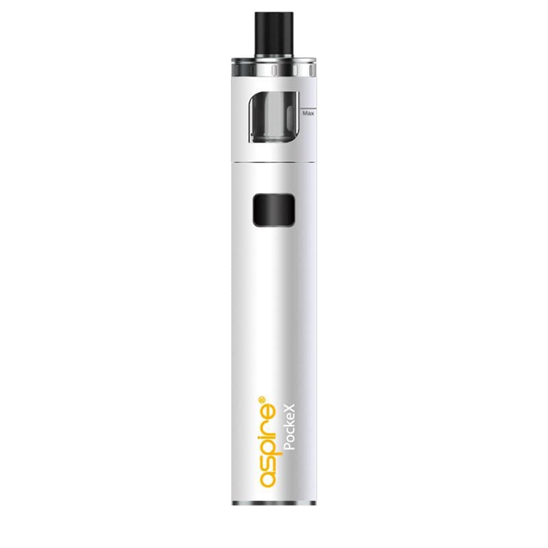 ASPIRE PockeX AIO - E-Cigarette 23W 1600mAh-White-VAPEVO