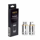 ASPIRE PockeX - Pack de 5 Résistances-VAPEVO