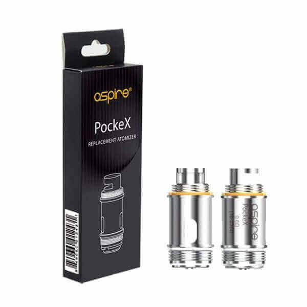 ASPIRE PockeX - Pack de 5 Résistances-VAPEVO