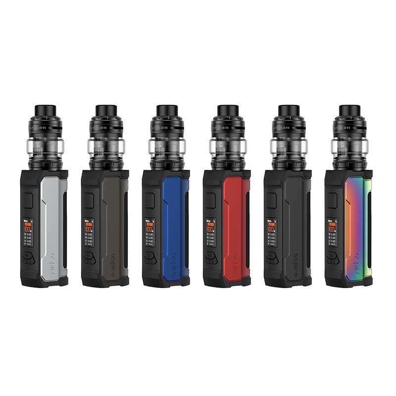 ASPIRE Rhea X - Kit E-Cigarette 100W 4ml/6ml-Black-VAPEVO