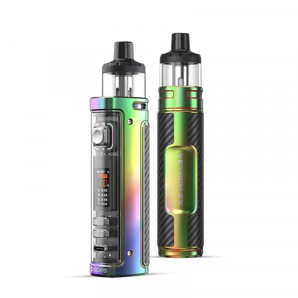 ASPIRE Veynom EX - Kit E-Cigarette 100W 5ml-Rainbow-VAPEVO