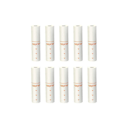 ASPIRE Vilter - Pack de 10 Filtres-Original White-VAPEVO