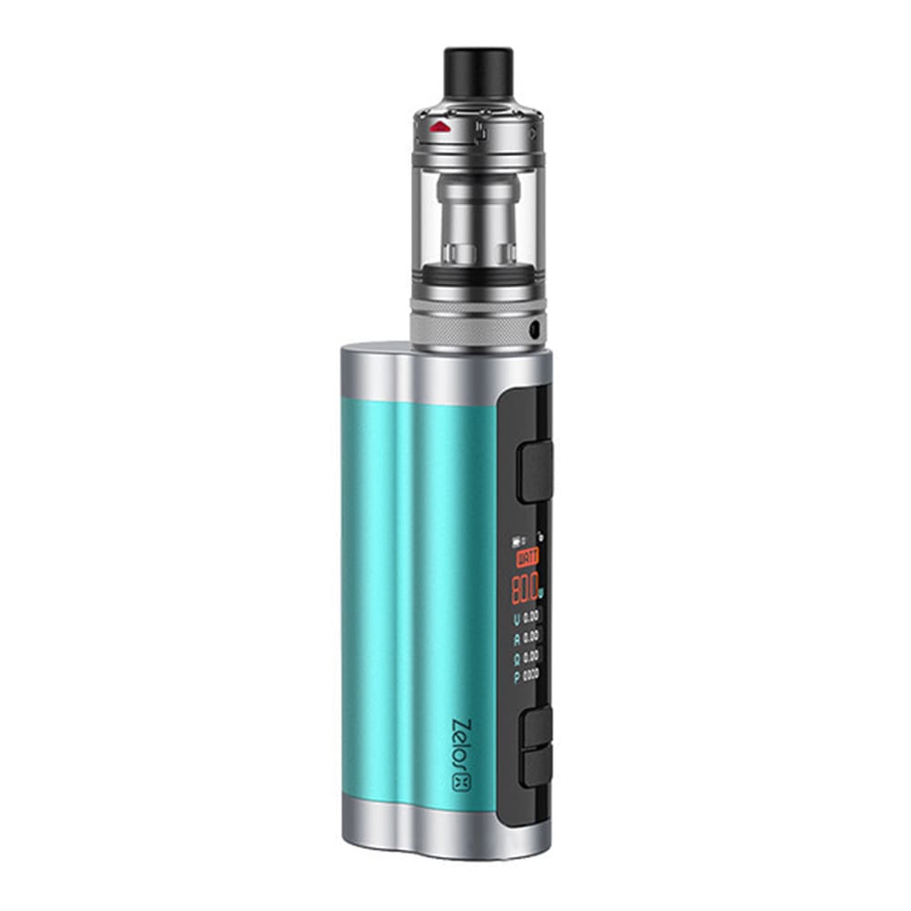 ASPIRE Zelos X - Kit E-Cigarette 80W 3ml-Aqua Blue-VAPEVO