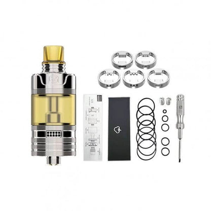 BD VAPE Precisio GT RTA - Atomiseur Reconstructible 3.7ml 22mm-Silver-VAPEVO