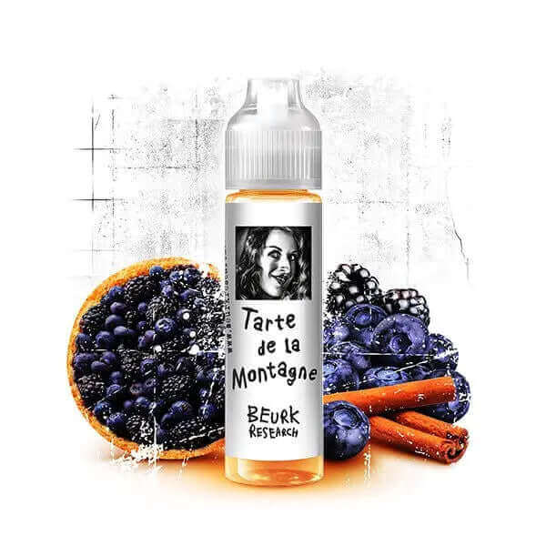 BEURK RESEARCH E-liquide Tarte de la Montagne 40ml-0 mg-VAPEVO