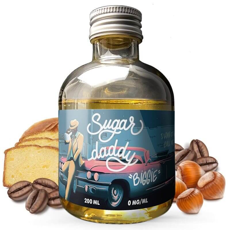 BIG PAPA - Sugar Daddy Biggie - E-liquide 200ml-0 mg-VAPEVO