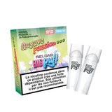 BIG PUFF Reload - Pack de 2 Cartouches 2 ml 600 Puffs-10 mg-Goyave Passion-VAPEVO