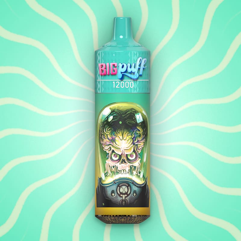 BIG PUFF Tornado 12000 - Pod Jetable 12000 Puffs-Kiwi Passion Fruit Guava-0 mg-VAPEVO