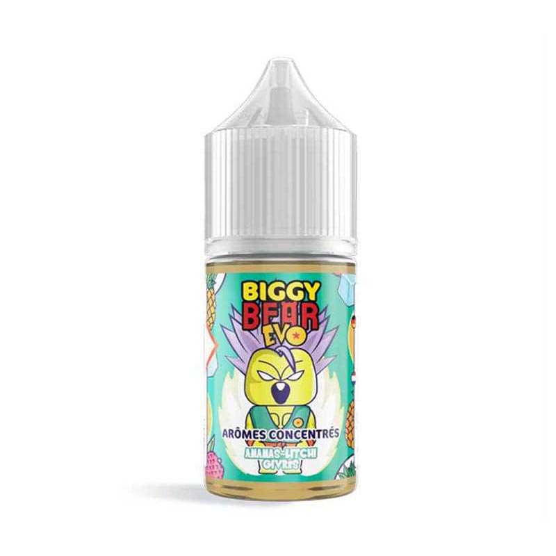 BIGGY BEAR Ananas Litchi Givrés - Arôme Concentré 30ml-VAPEVO