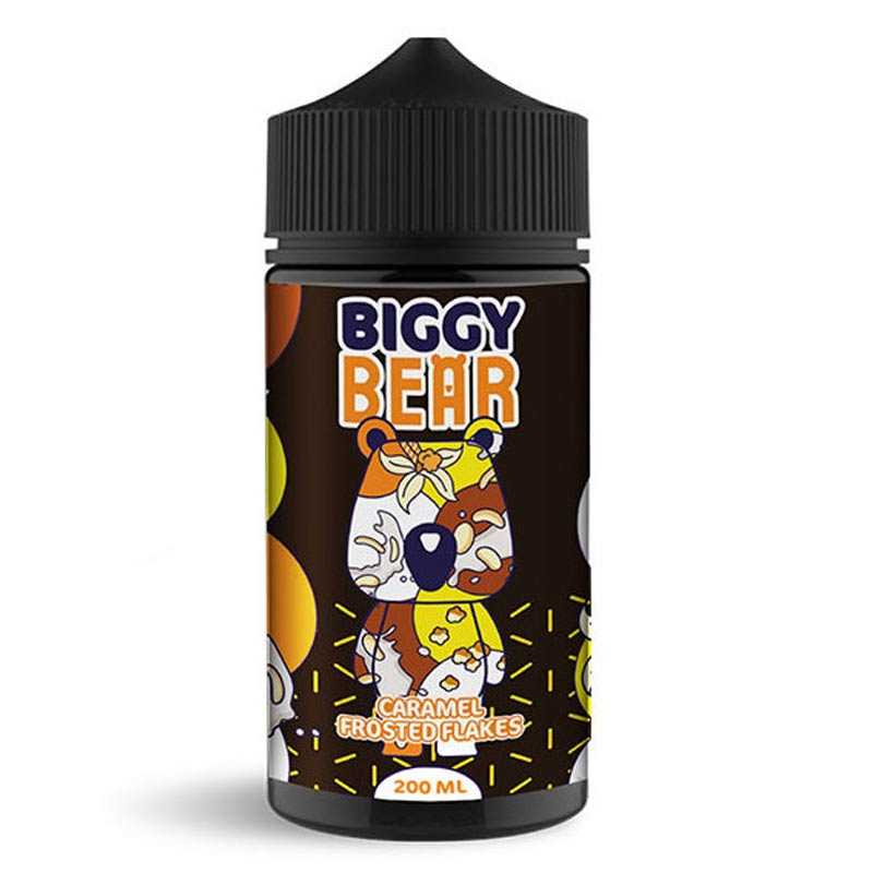 BIGGY BEAR Caramel Frosted Flakes - E-liquide 200ml-0 mg-VAPEVO