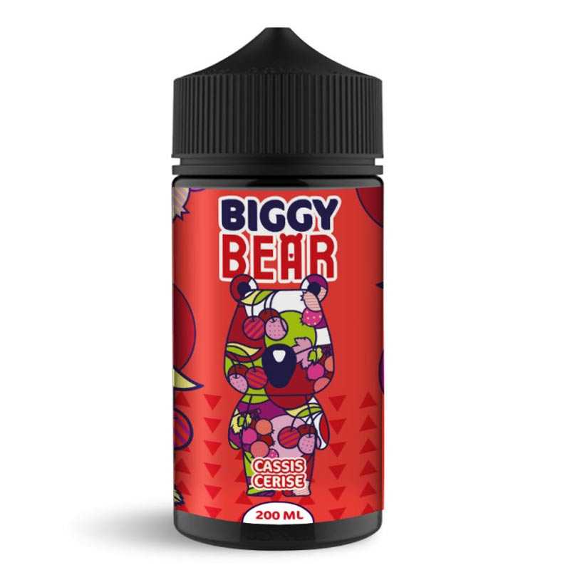 BIGGY BEAR Cassis Cerise - E-liquide 200ml-0 mg-VAPEVO