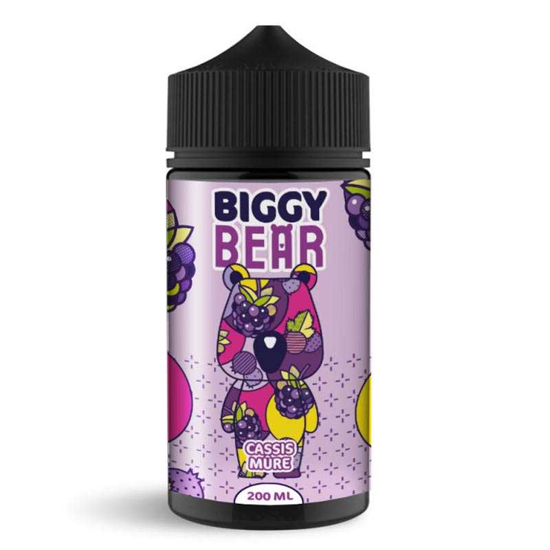 BIGGY BEAR Cassis Mûre - E-liquide 200ml-0 mg-VAPEVO