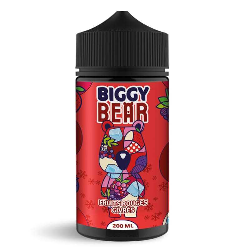 BIGGY BEAR Fruits Rouges Givrés - E-liquide 200ml-0 mg-VAPEVO