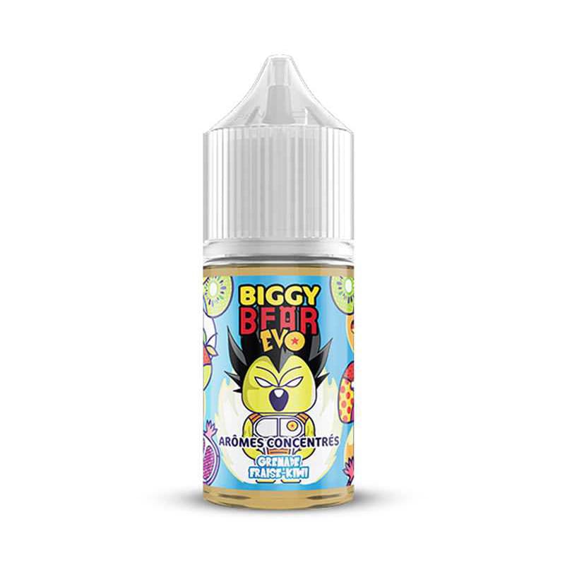 BIGGY BEAR Grenade Fraise Kiwi - Arôme Concentré 30ml-VAPEVO