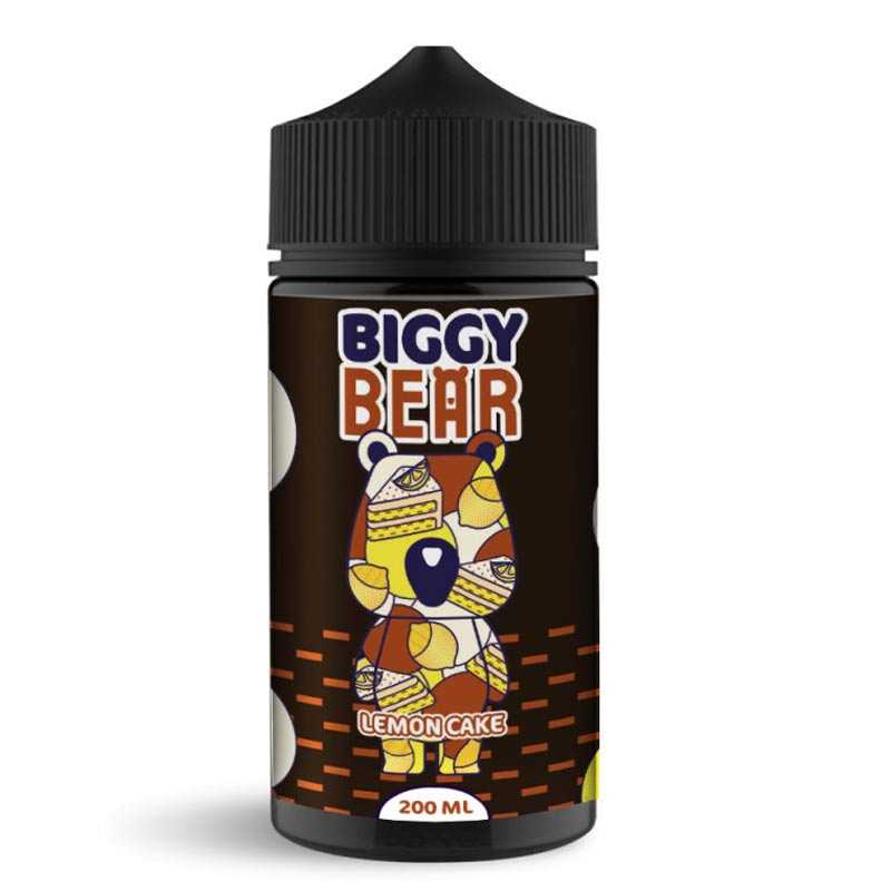 BIGGY BEAR Lemon Cake - E-liquide 200ml-0 mg-VAPEVO