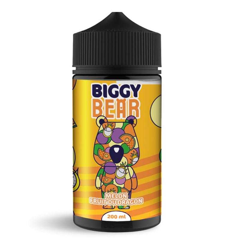 BIGGY BEAR Melon & Fruit du Dragon - E-liquide 200ml-0 mg-VAPEVO