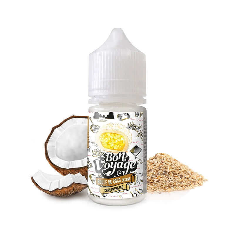 BON VOYAGE Boule de Coco & Sésame - Arôme Concentré 30ml-VAPEVO