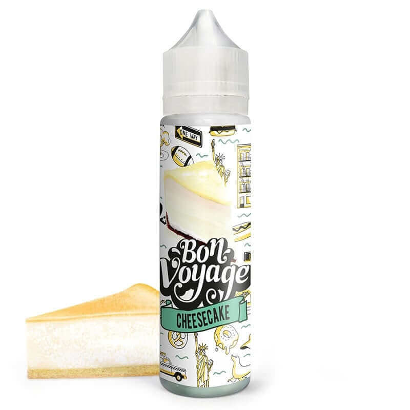 BON VOYAGE Cheesecake - E-liquide 50ml-0 mg-VAPEVO