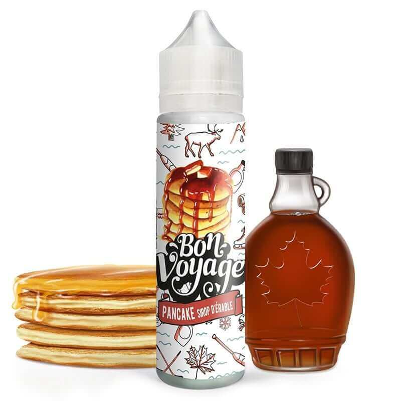 BON VOYAGE Pancake Sirop d'Erable - E-liquide 50ml-0 mg-VAPEVO