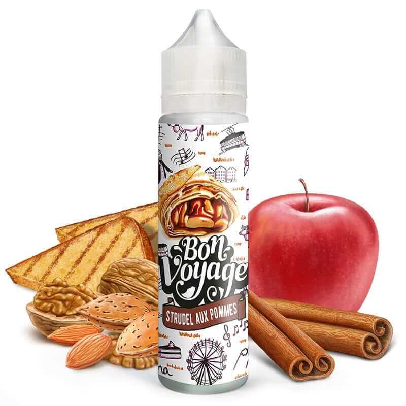 BON VOYAGE Strudel Aux Pommes - E-liquide 50ml-0 mg-VAPEVO