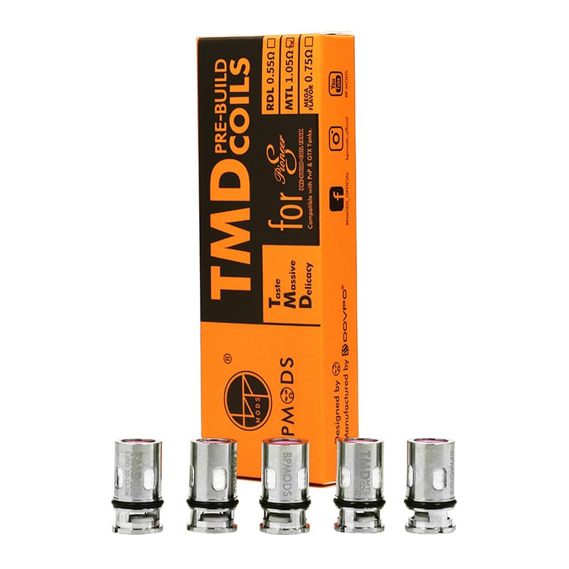 BP MODS TMD Pro - Pack de 5 Résistances-1.05 ohm-VAPEVO