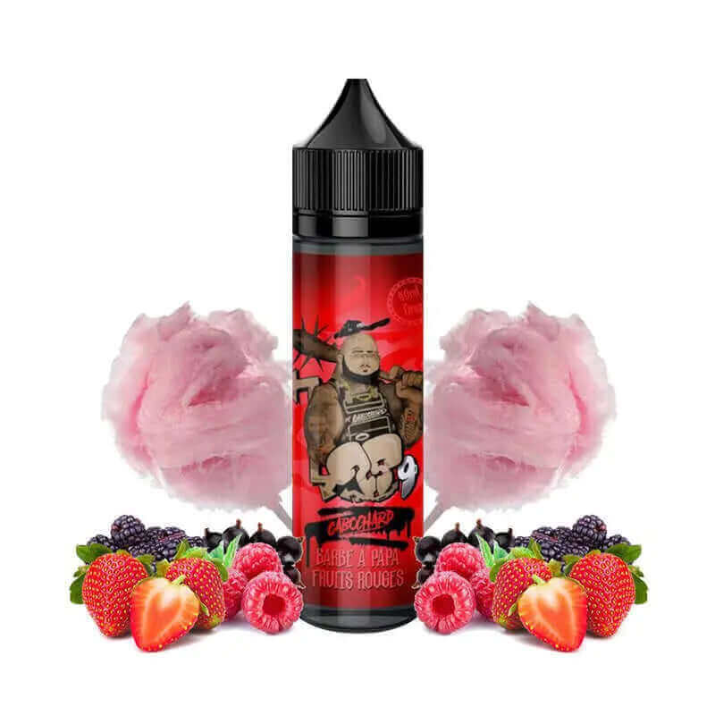 CABOCHARD E-liquide Barbe à Papa Fruits Rouges 50ml-0 mg-VAPEVO