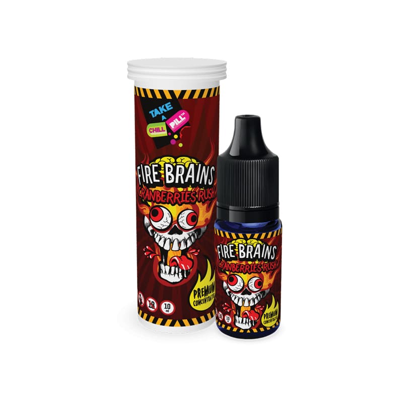 CHILL PILL Fire Brains Cranberries Rush - Arôme Concentré 10ml-Standard Edition-VAPEVO