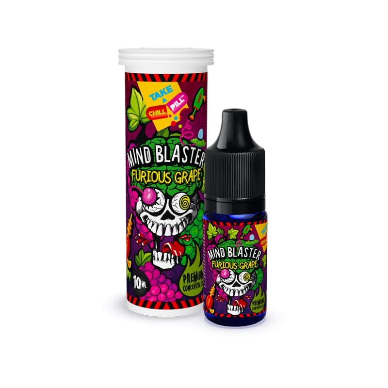 CHILL PILL Mind Blaster Furious Grape - Arôme Concentré 10ml-VAPEVO